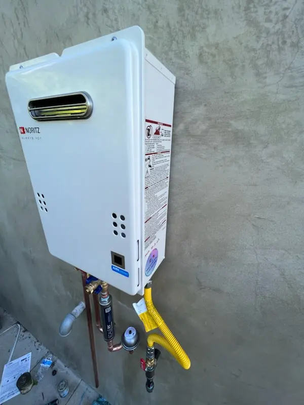 Tankless water heater installation for Severn Landing homes